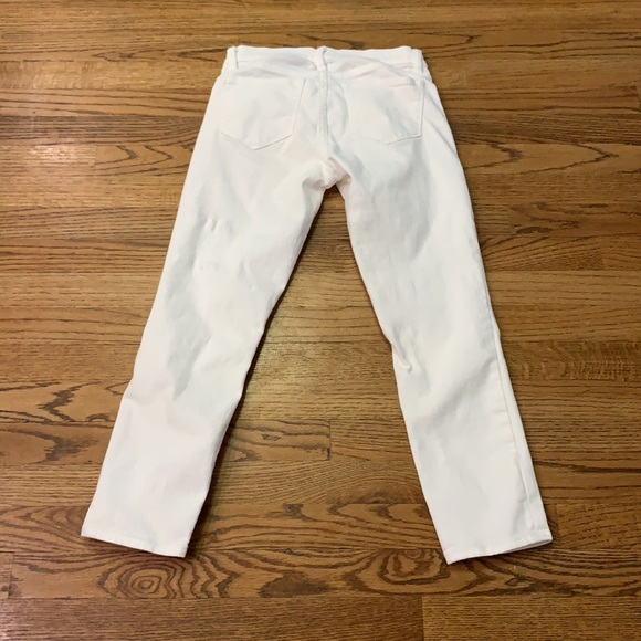 J. Crew Stretch White Jean sz:25 - Picture 4 of 6